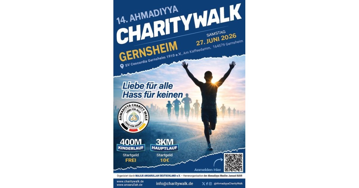 Ahmadiyya Charity Walk Gernsheim