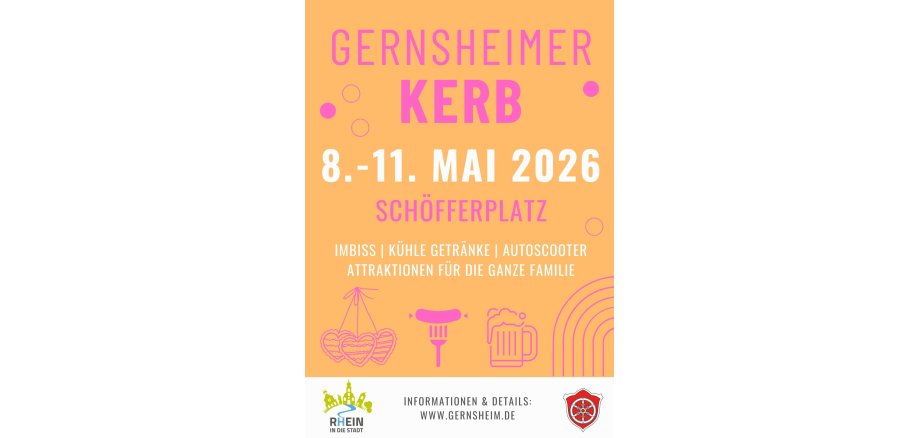 Plakat Kerb 2026, Infos im Text