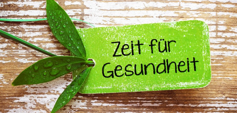Zeit für Gesundheit