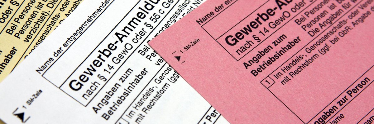 Gewerbeformular