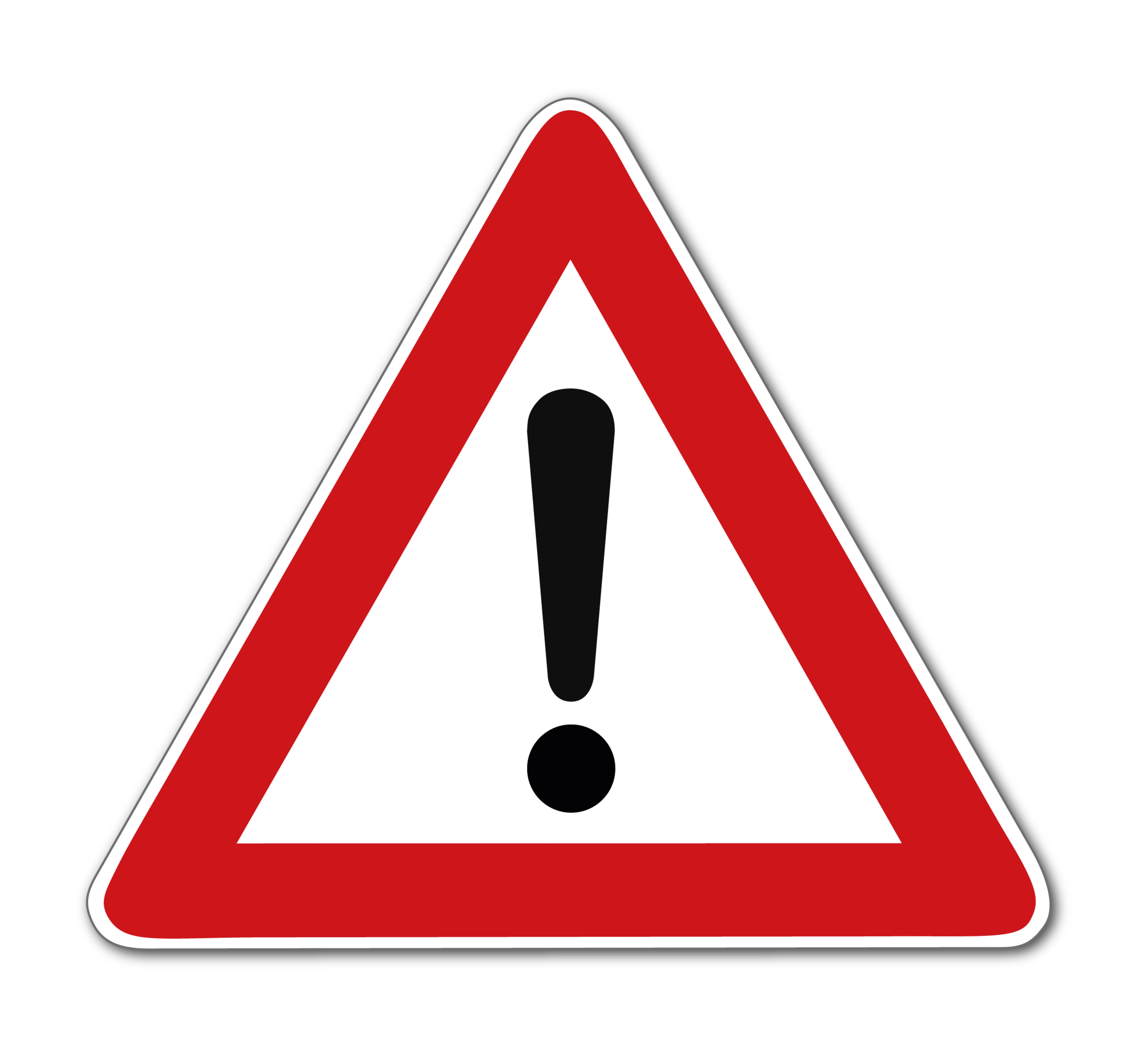 Verkehrszeichen Gefahrstelle