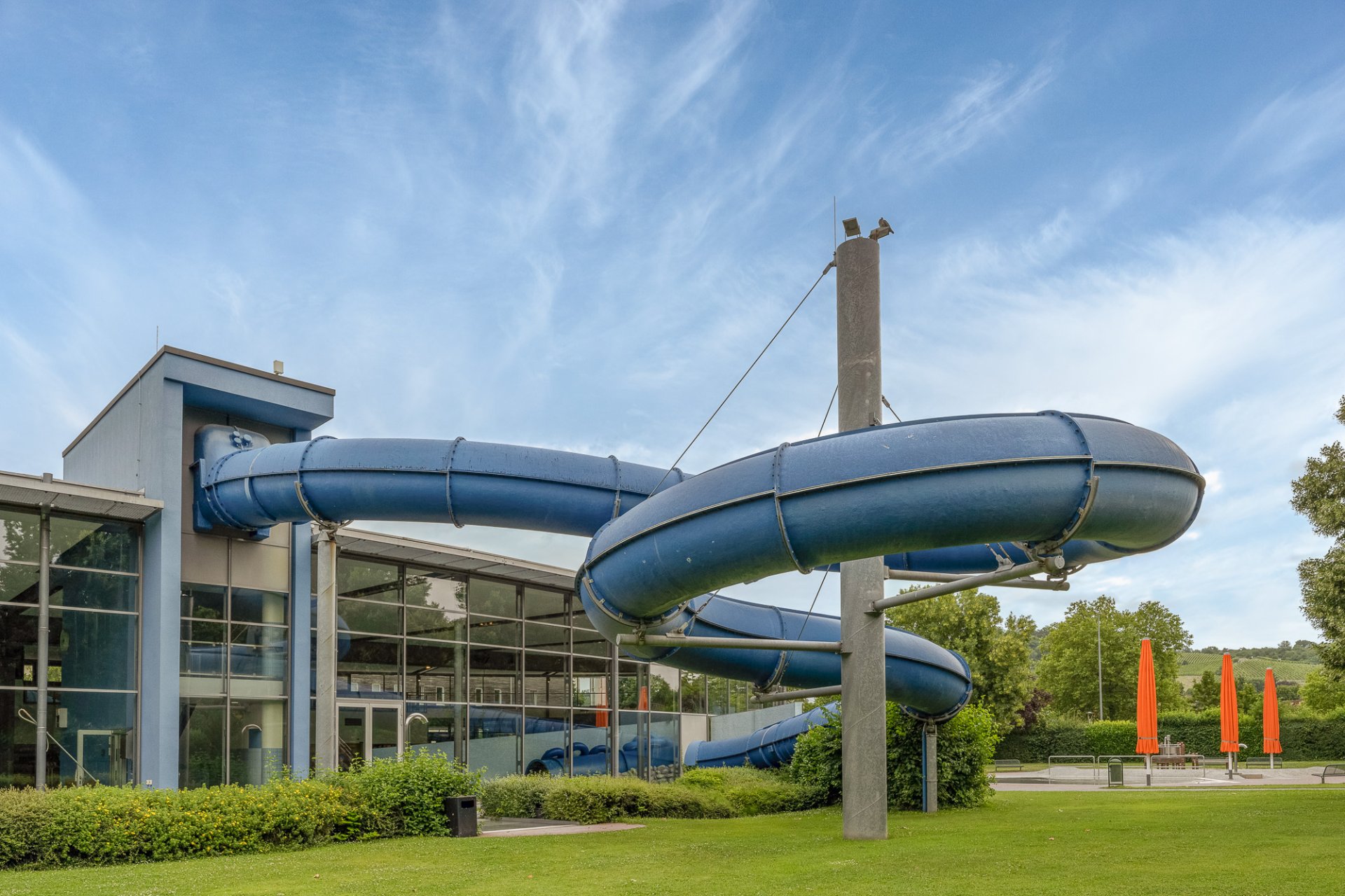 Basinus Bad von außen