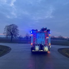 Unser HL20 bei einem Verkehrsunfall im Einsatz.