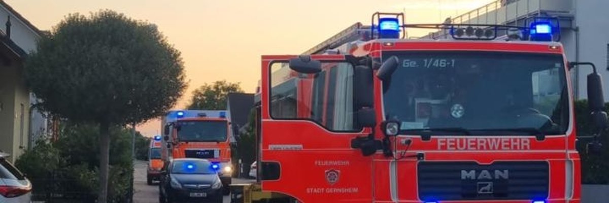 Unser HLF 20 im Einsatz (Symbolbild).