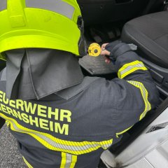 Symbolbild einer Feuerwehrkraft.