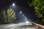 road bridge at night road bridge at night