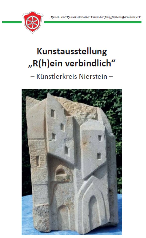 Flyer-Ausschnitt Kunstausstellung; Infos im Text Flyer-Ausschnitt Kunstausstellung; Infos im Text