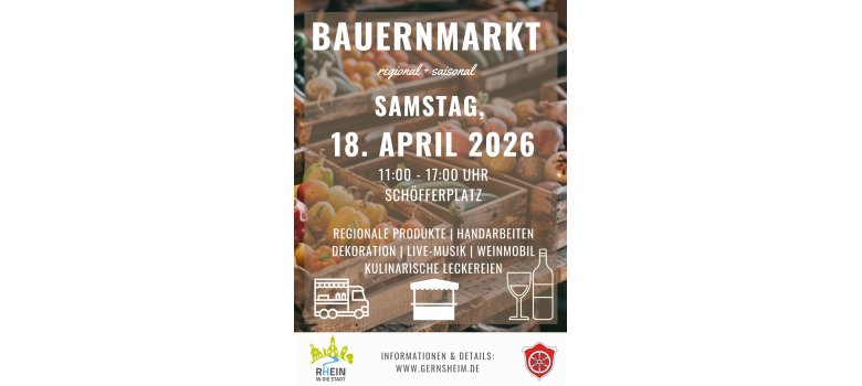 Bauernmarkt April 2026 - 1